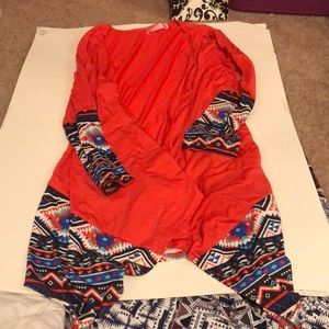 Quarter sleeve over shirt